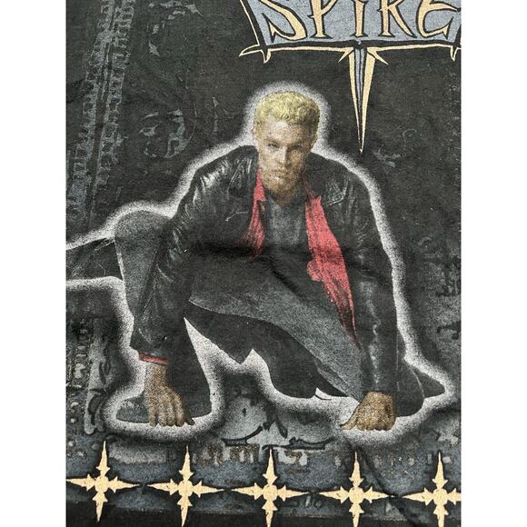 Vintage‎ Y2K 2001 Buffy The Vampire Slayer Spike T-shirt size XL - Picture 2 of 8